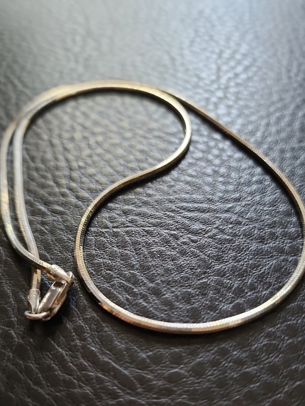 Classic Sterling Silver Snake Chain Necklace - Sleek Women's Jewelry